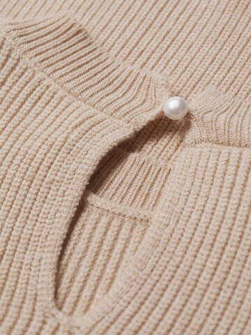 MANGO Pullover 'Leonor' i beige