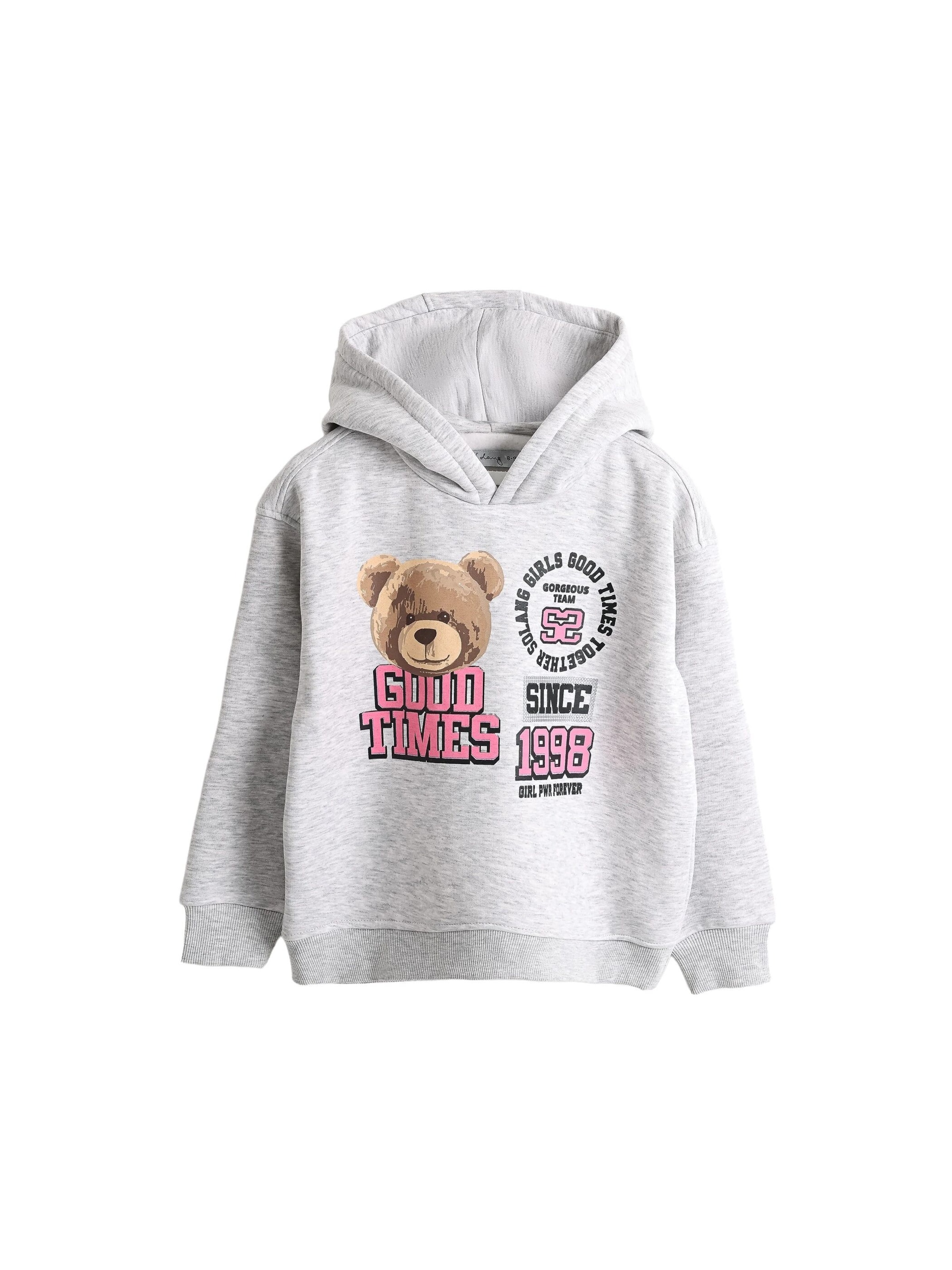 Sweat-shirt Solang en gris : devant