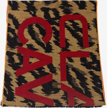 Sciarpa 'Sciarpa Unisex in Vera Pelle CLASS CAVALLI - Fantasia Geometrica 180x36 cm' di Cavalli Class in marrone: frontale