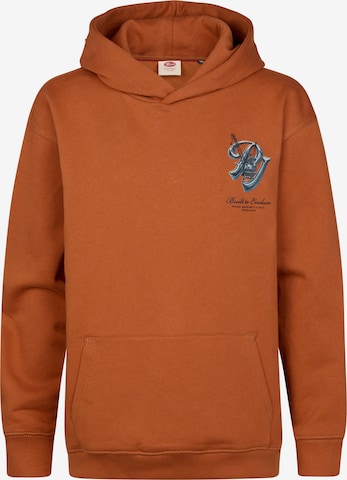Petrol Industries Sweatshirt in Orange: Vorderseite