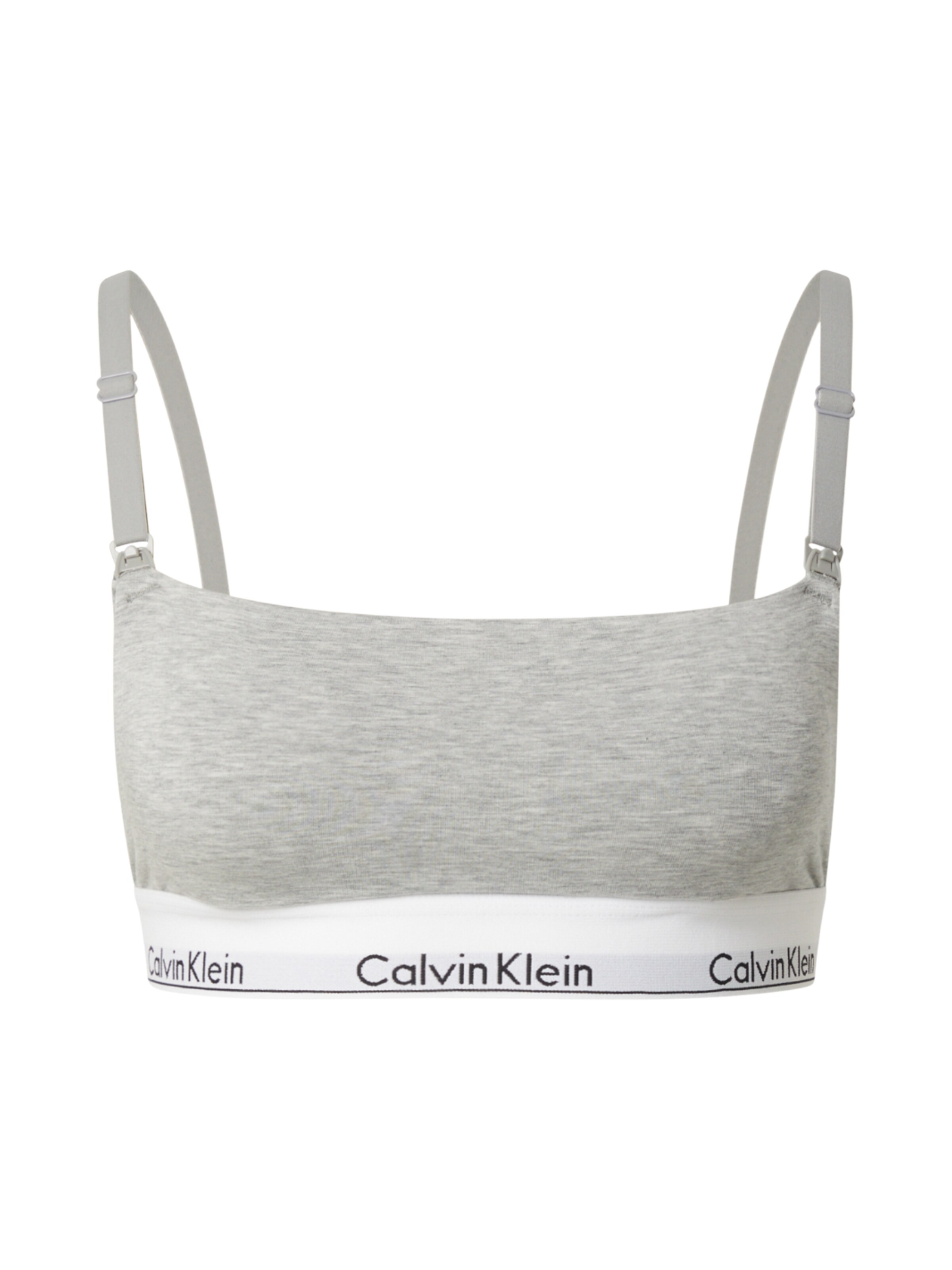 Calvin Klein Underwear Bustier BH in Graumeliert ABOUT YOU
