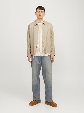 JACK & JONES Between-Season Jacket in Beige