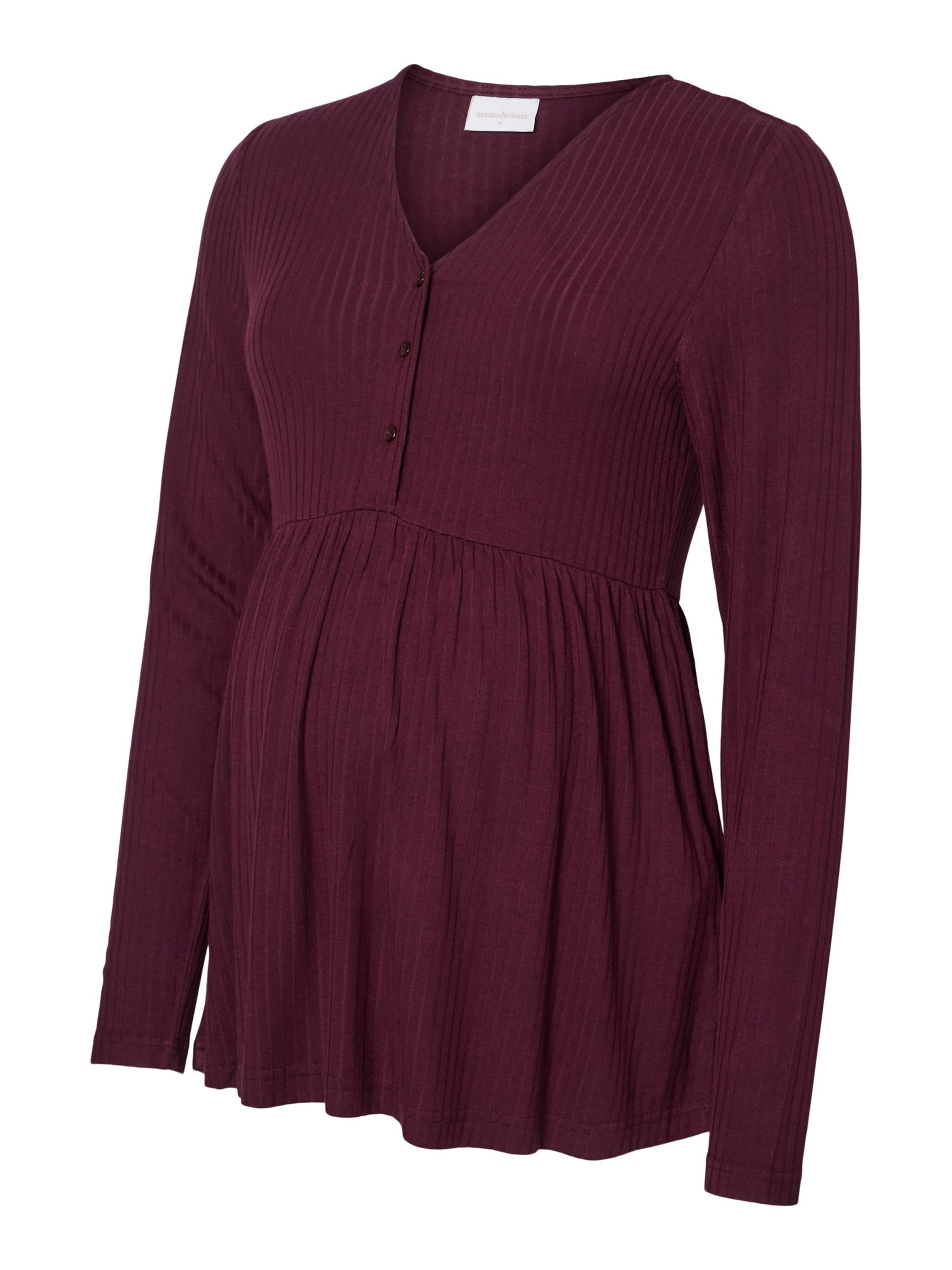 MAMALICIOUS Shirt in Red: front