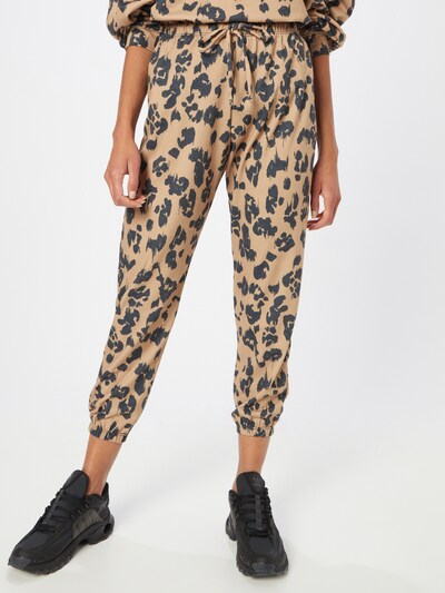 Onzie Sporthose in hellbeige / schwarz, Modelansicht