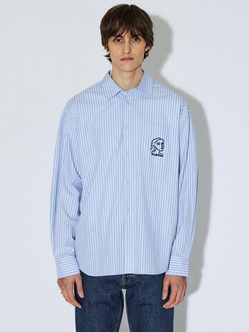 Dr. Denim Blouse 'Wes' in Blauw