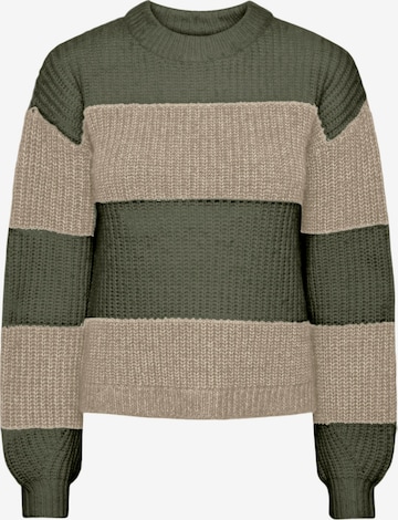 Pullover 'KATRINA' di PIECES in verde: frontale