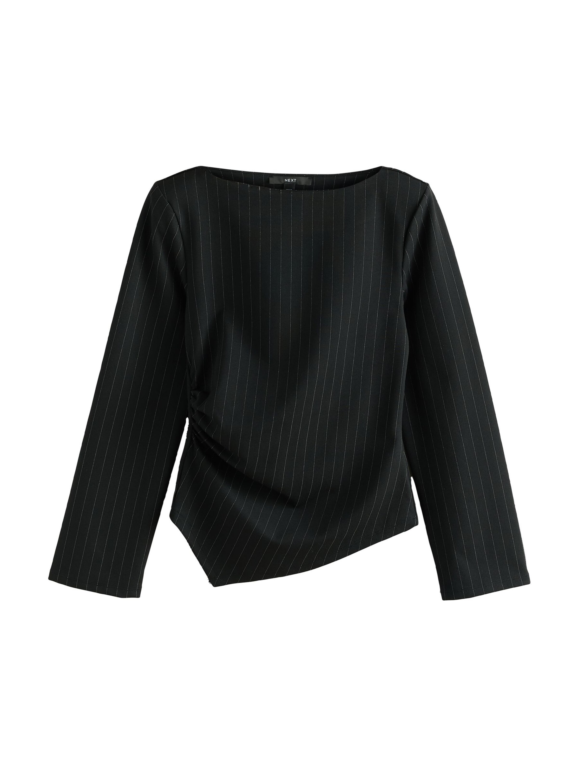 Next Shirt in Zwart: voorkant