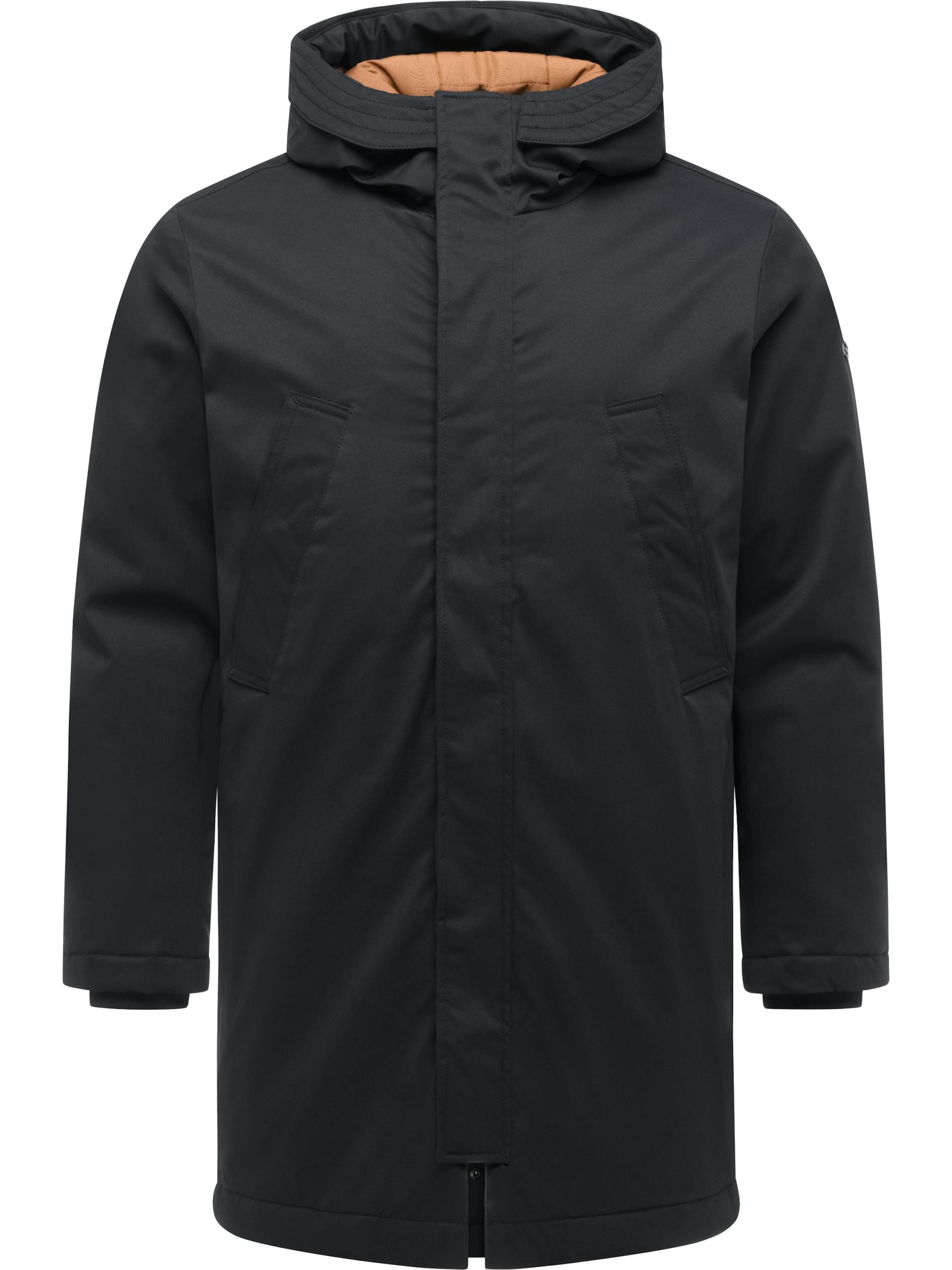 Giacca funzionale 'Anderre Y' di Ragwear in nero: frontale