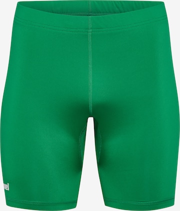 Pantalon de sport 'Essential' Hummel en vert : devant