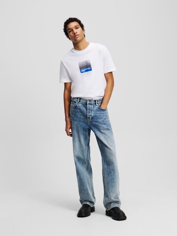 KARL LAGERFELD JEANS Loose fit Jeans ' LÄSSIGE JEANS ' in Blue: front