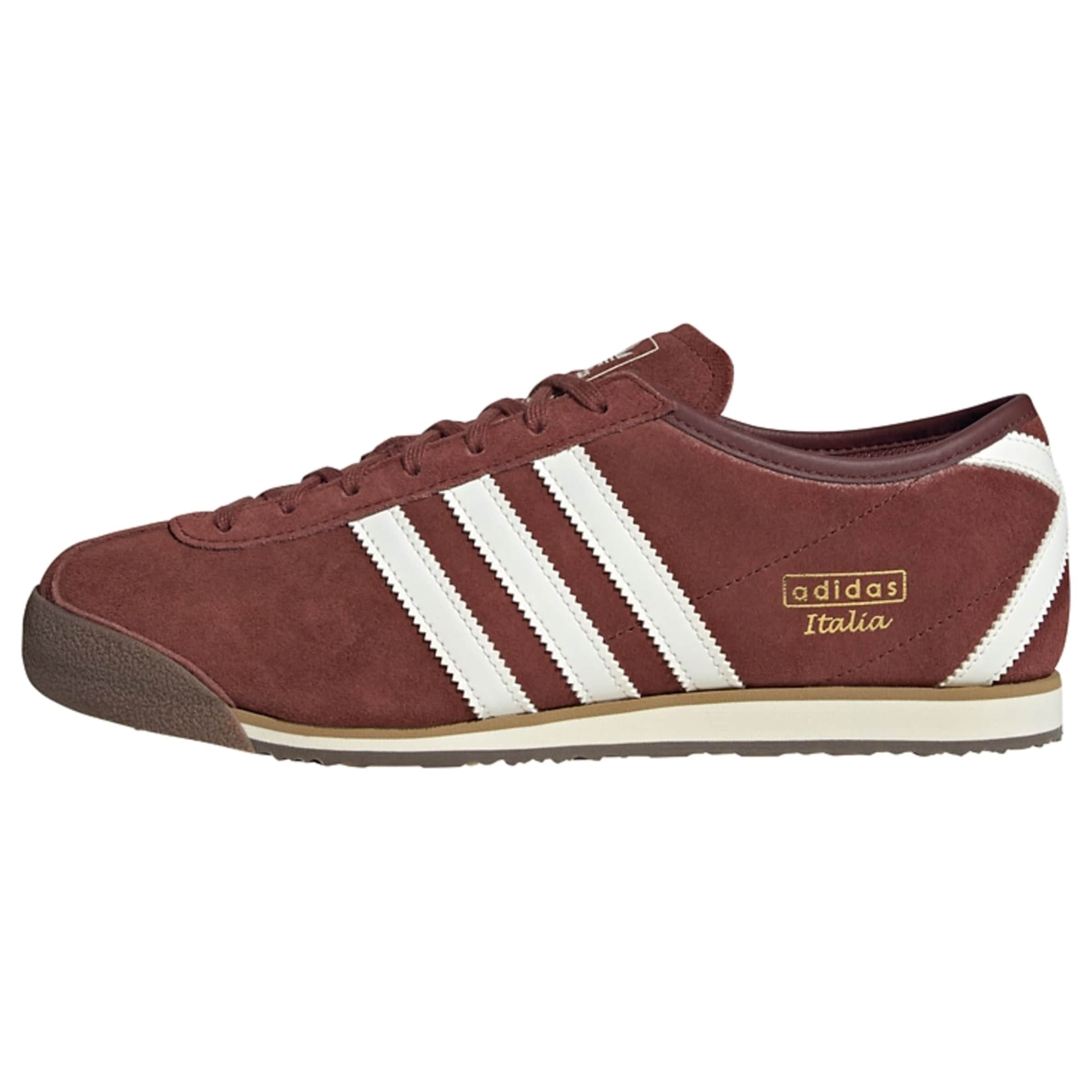 Baskets basses 'Italia 70s' ADIDAS ORIGINALS en marron : devant