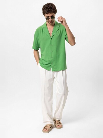 Fit confort Chemise Antioch en vert