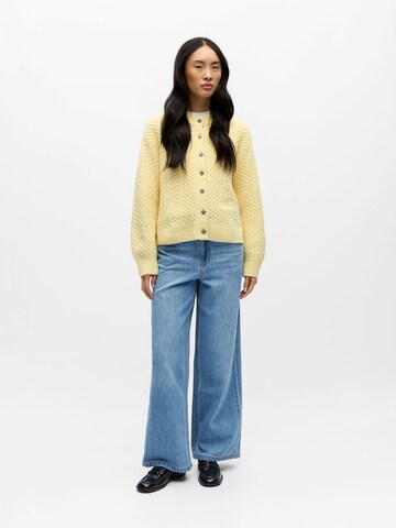 OBJECT Knit cardigan in Yellow