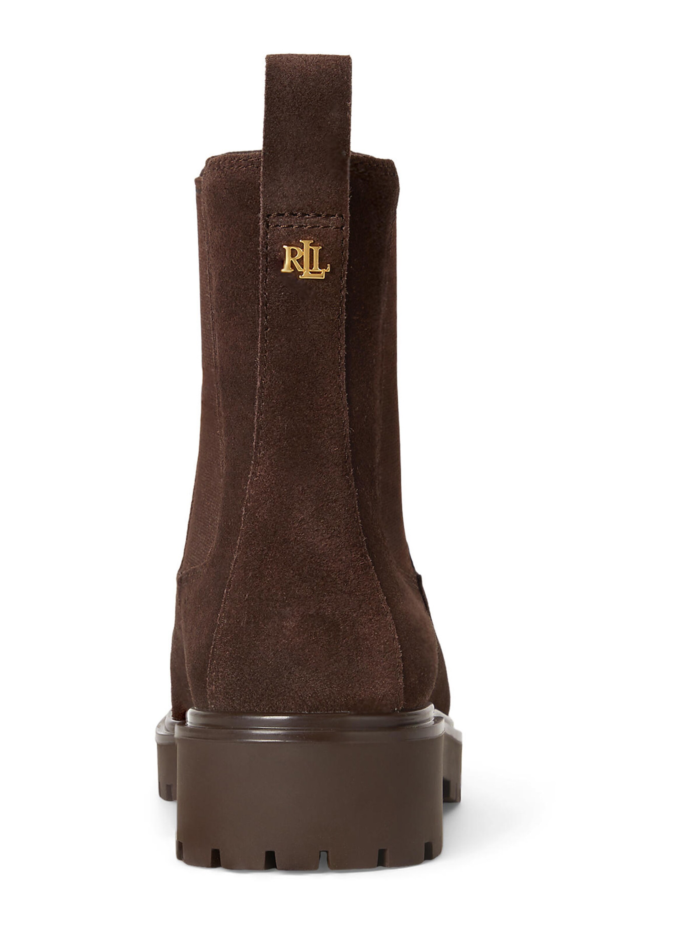 Lauren Ralph Lauren Chelsea škornji 'ALLYSON' | rjava barva