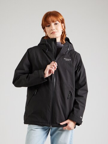 Iriedaily Between-season jacket 'Kat' in Black: front