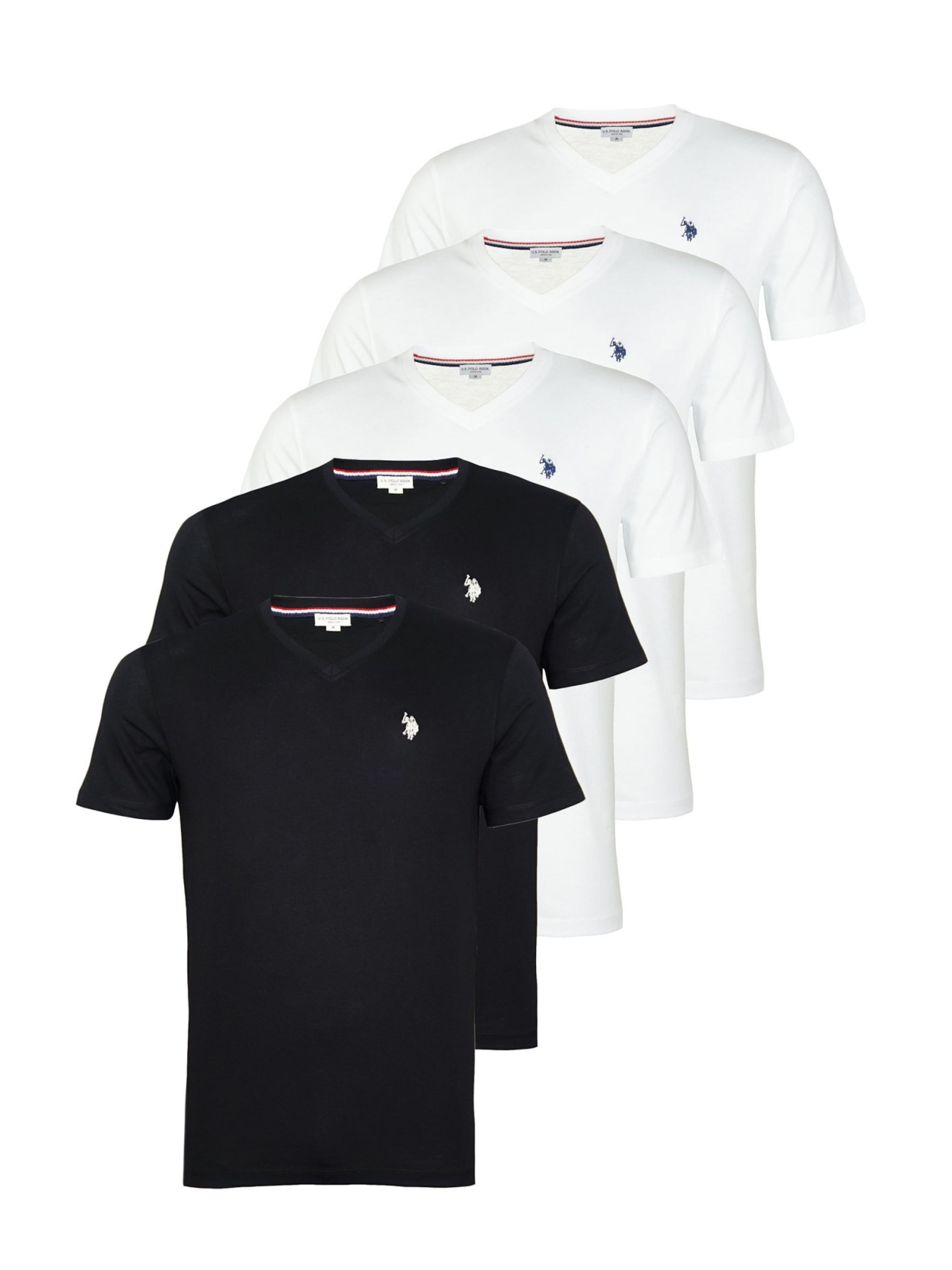 U.S. POLO ASSN. Shirt in Black: front