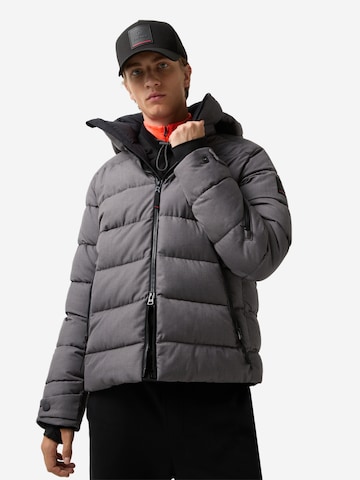 Bogner Fire + Ice Winterjacke 'Luka' in Grau: Vorderseite