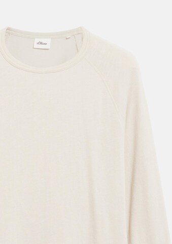 s.Oliver Shirt in Beige