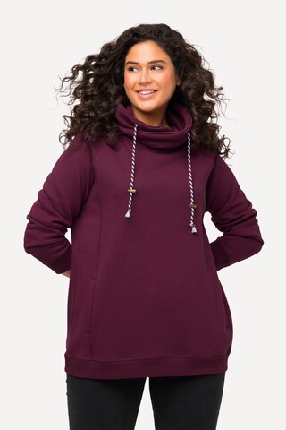 Ulla Popken Sweatshirt (GRS) in Rot