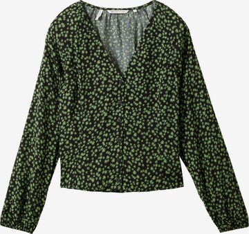 Camicia da donna di TOM TAILOR DENIM in verde: frontale