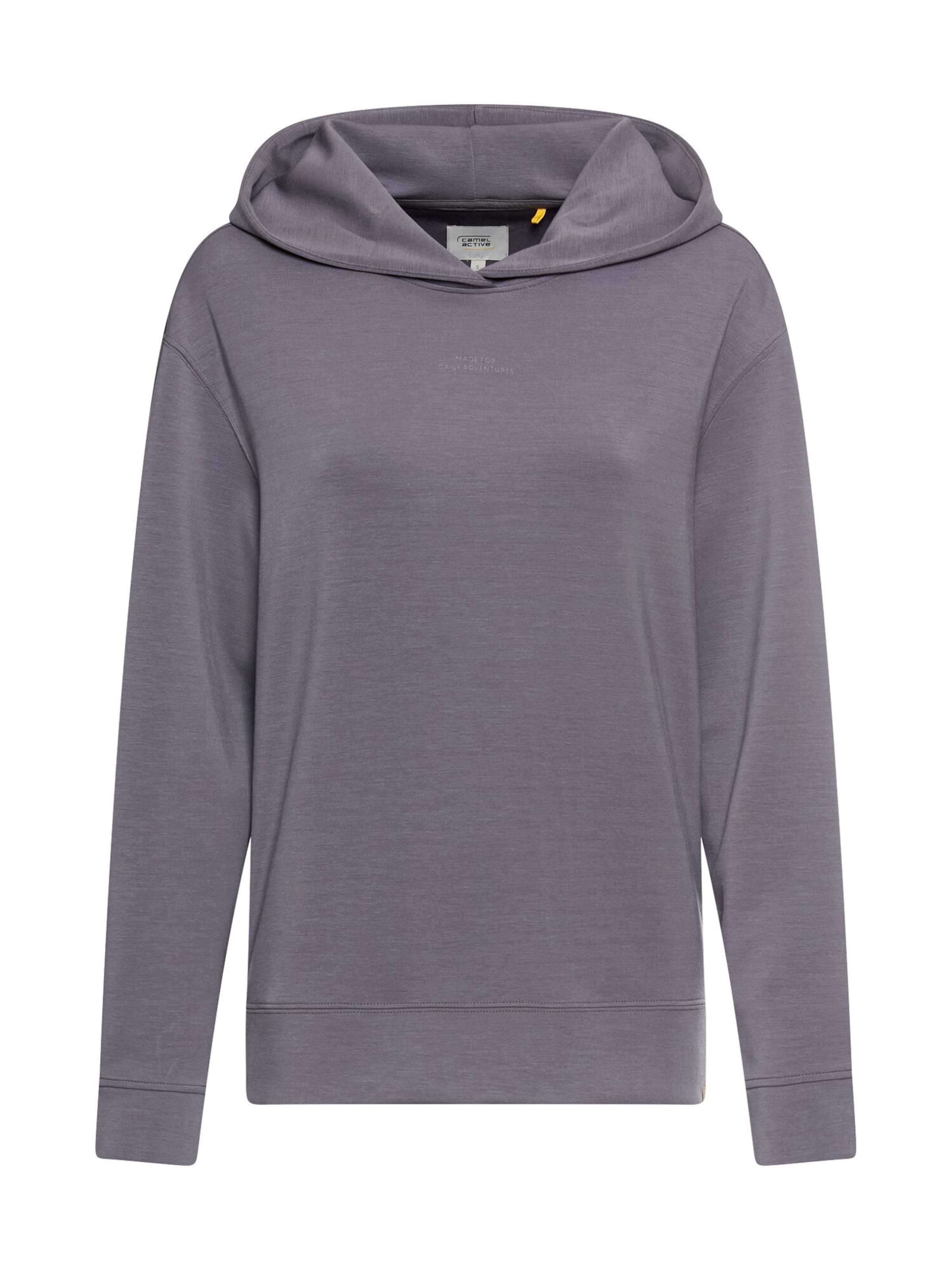 CAMEL ACTIVE Sweatshirt in Purple: front