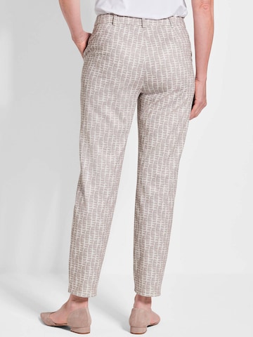 Goldner Slimfit Broek 'Bella' in Beige