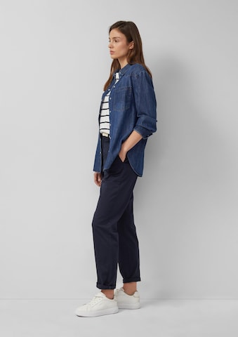 Effilé Pantalon s.Oliver en bleu