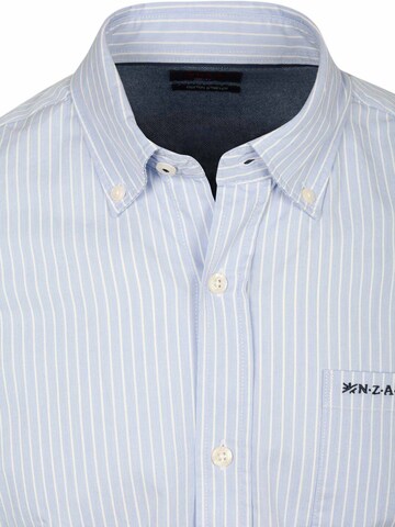 NZA New Zealand Auckland Regular fit Overhemd in Blauw