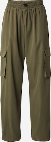Pantalon cargo 'Cashi' ONLY en vert : devant