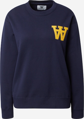 WOOD WOOD Sweatshirt 'Jess' in Blauw: voorkant