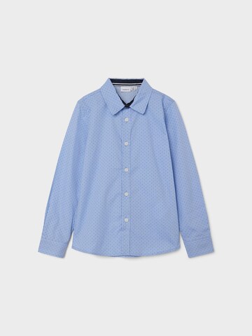 NAME IT Regular fit Button up shirt 'Nisa' in Blue