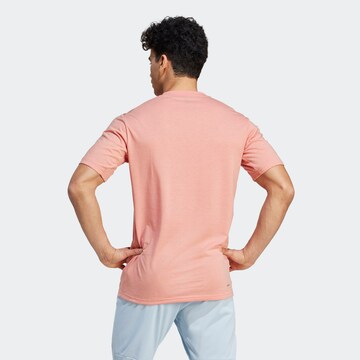 T-Shirt fonctionnel 'Train Essentials Feelready ' ADIDAS PERFORMANCE en rouge