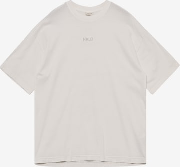 T-Shirt HALO en blanc : devant