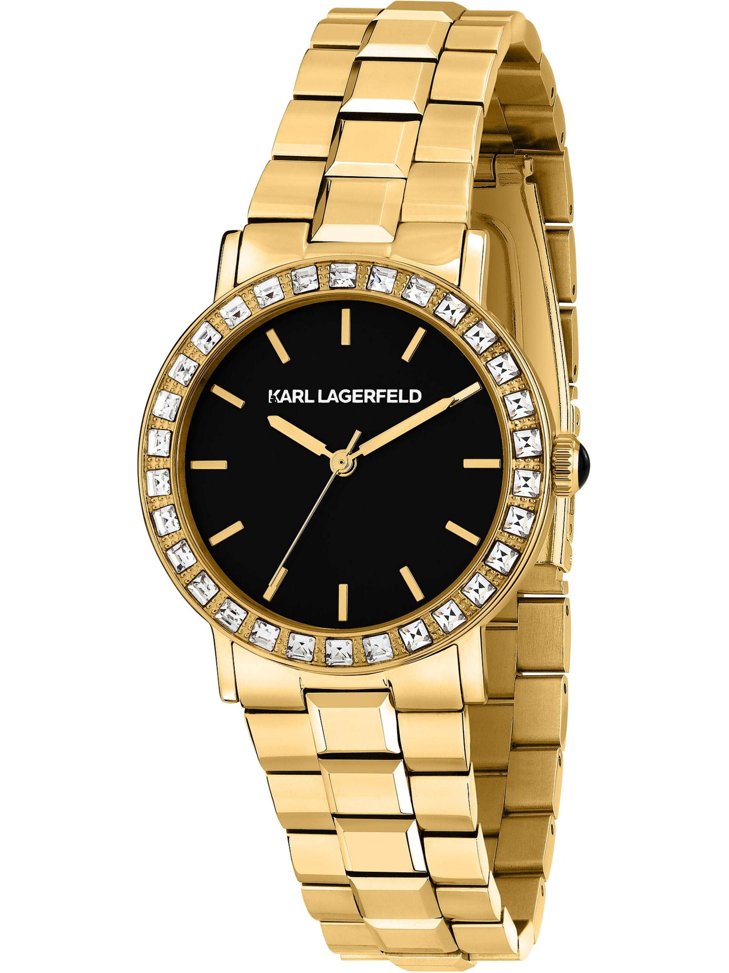 Karl Lagerfeld Analog Watch in Gold: front