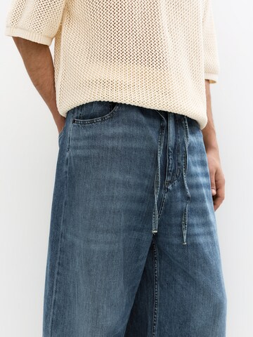 Baggy Jean Pull&Bear en bleu