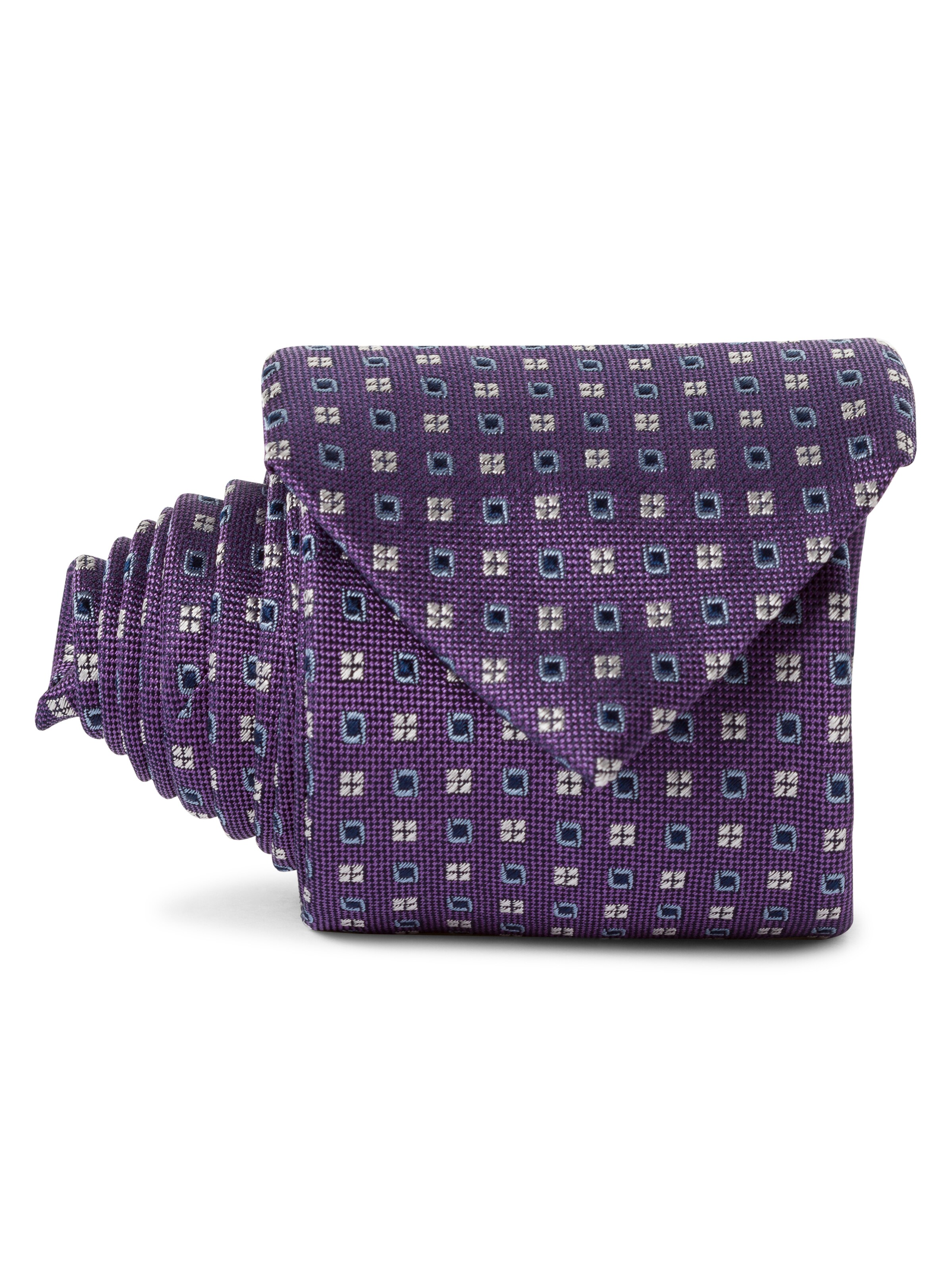 Andrew James Krawatte in Lila: Vorderseite