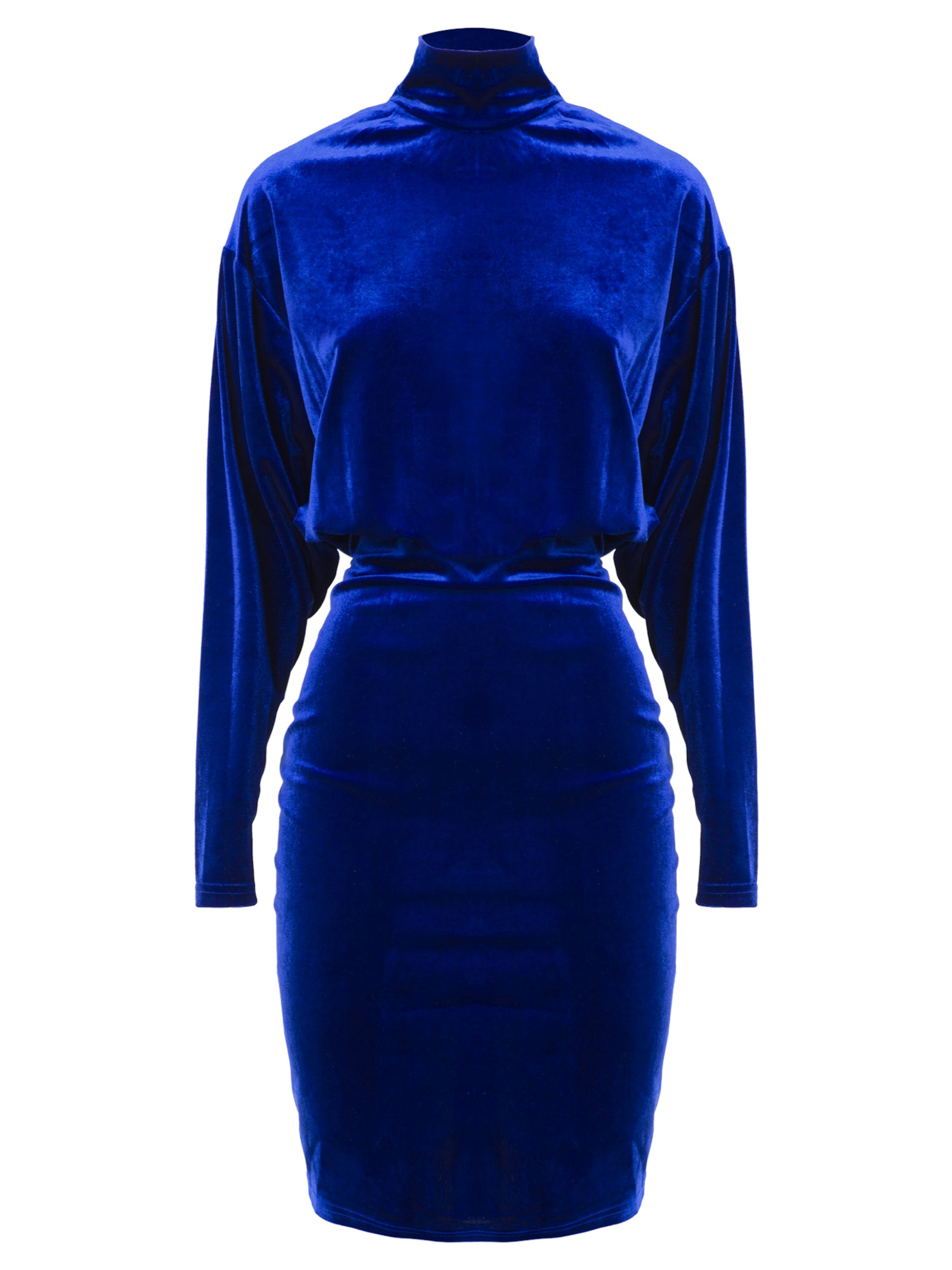 Influencer Šaty - Modrá: predná strana