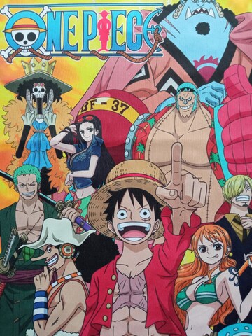One Piece Shirt 'Crew'‌‌‌‌ in Schwarz