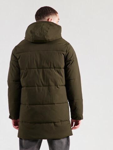 Geacă de iarnă 'JWHBRADY' de la JACK & JONES pe verde: spate