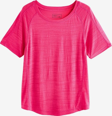 Next Shirt in Pink: Vorderseite