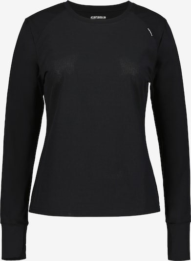 ICEPEAK Toiminnallinen paita 'Derry' värissä musta, Tuotenäkymä