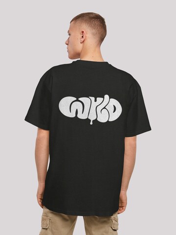 F4NT4STIC Shirt 'WYLD WILD' in Zwart