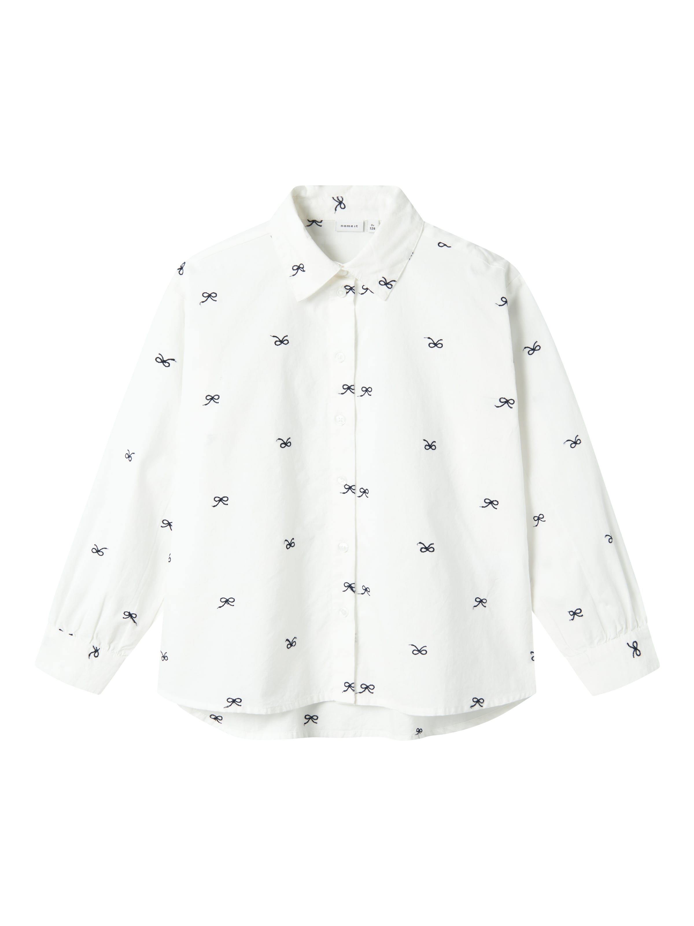 NAME IT Blouse in White: front