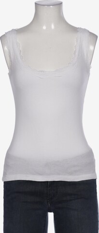 ETAM Top & Shirt in XS in White: front