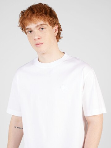 T-Shirt 'Tames 10' BOSS en blanc