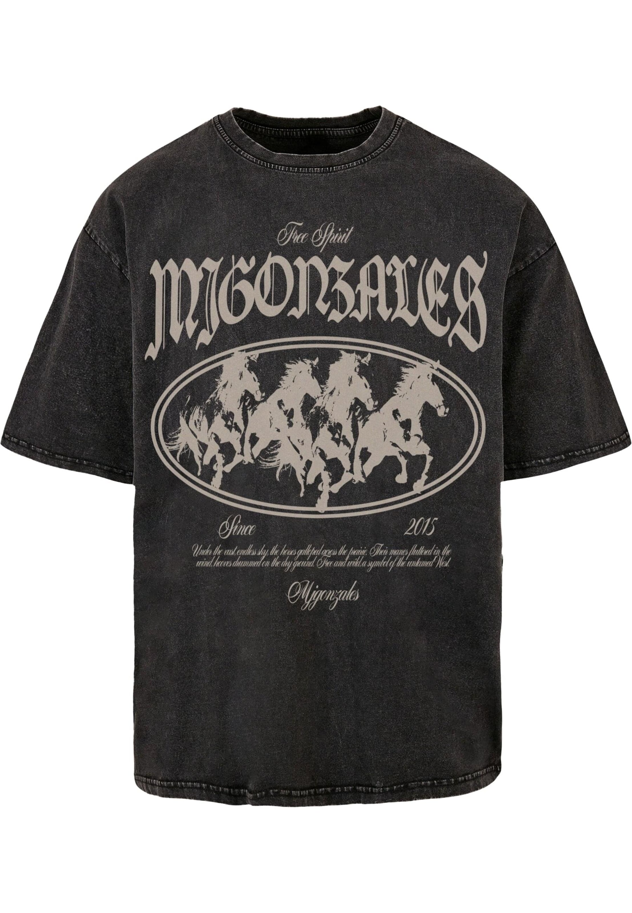 T-Shirt 'Running Wild' MJ Gonzales en noir : devant