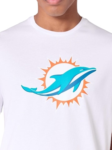NEW ERA - Camiseta 'Camiseta new era blanca miami dolphins nos nfl regular tee miadol' en blanco