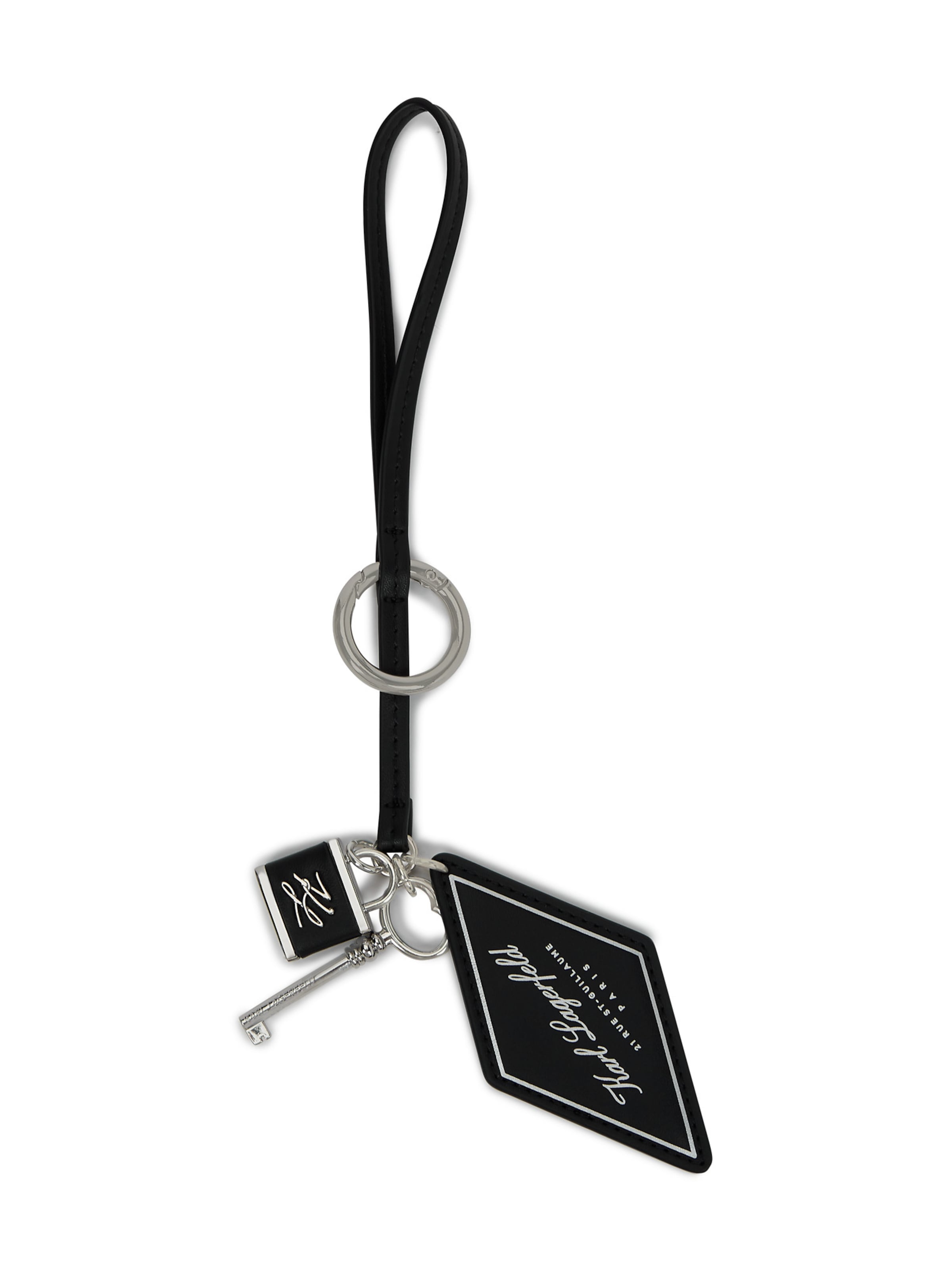 Karl Lagerfeld Key ring in Black: front