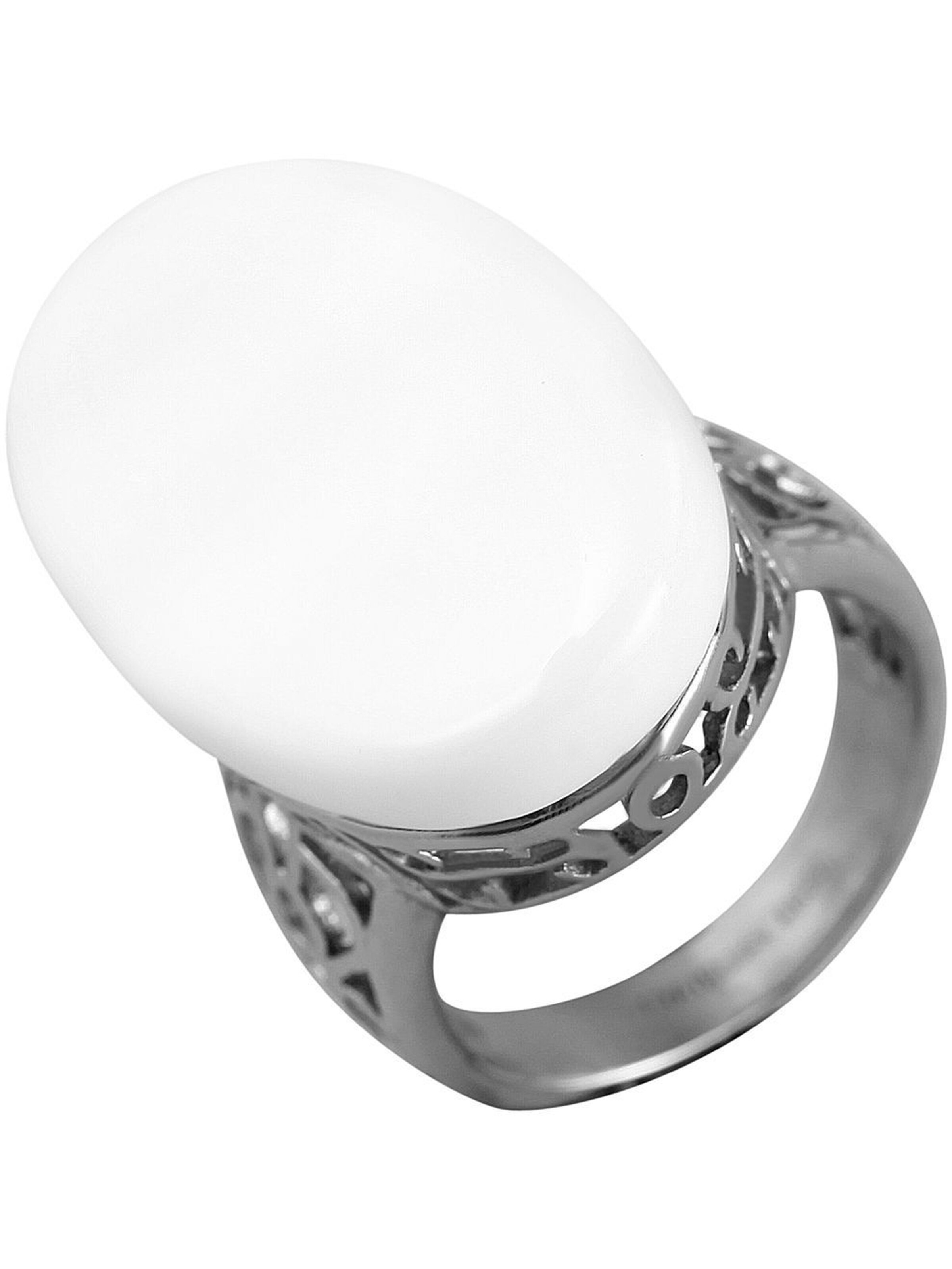 Akzent Ring 'Wanja, langlebig' in Silver: front