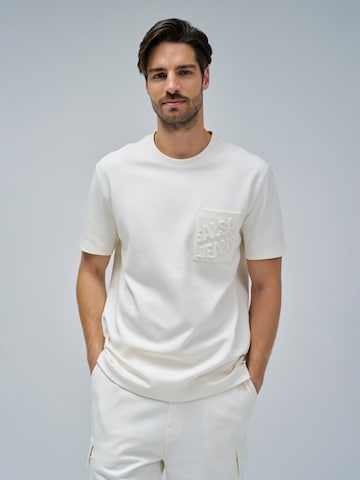 Salsa Jeans Shirt in Beige: voorkant